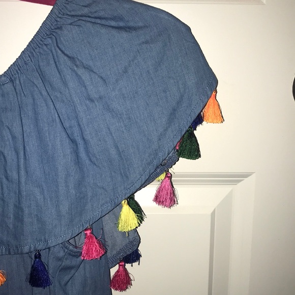 Denim tassel dress - Picture 3 of 3